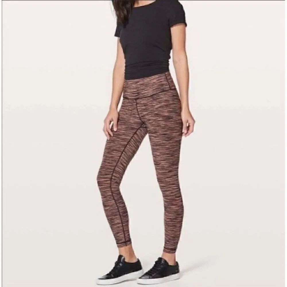 Lululemon Wunder Under Space Dye High-Rise Legging Women's Size 4
